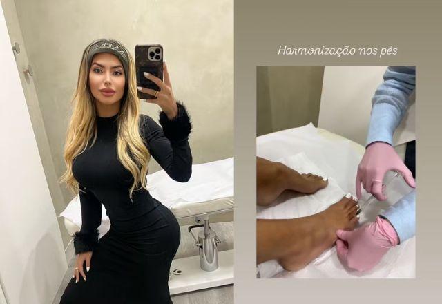 Janaína Prazeres e os pés dela
