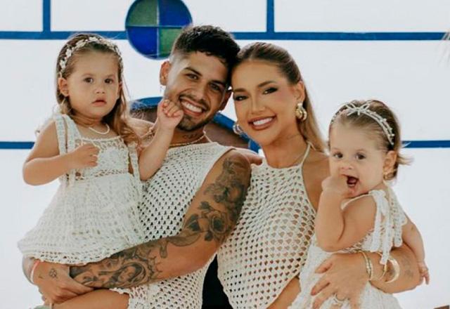 Virginia encanta ao compartilhar look das filhas Maria Flor e Maria Alice