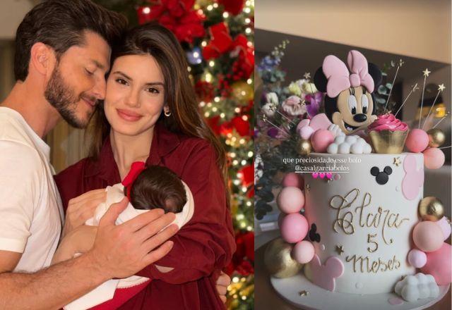 Camila Queiroz encanta ao postar festa intimista da filha Clara