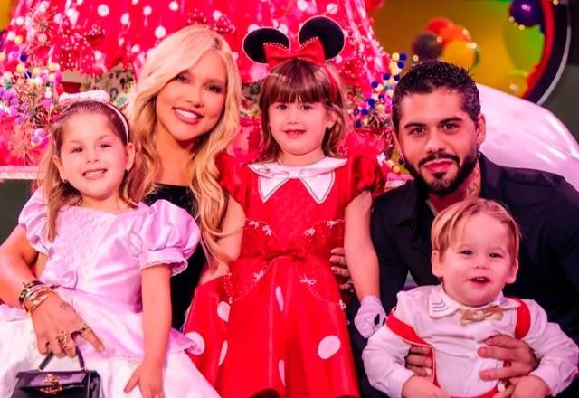 Virginia promove festa luxuosa para a filha; veja detalhes